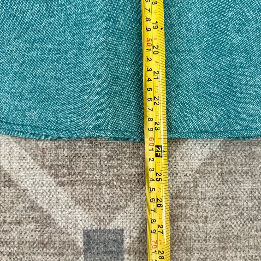 LOFT Teal Blue Green Tweed A-Line Skirt Women's Size 14 NWT - Picture 12 of 12